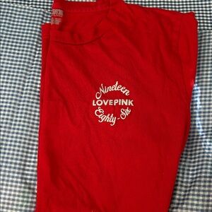 PINK Victoria's Secret Red Graphic Tee